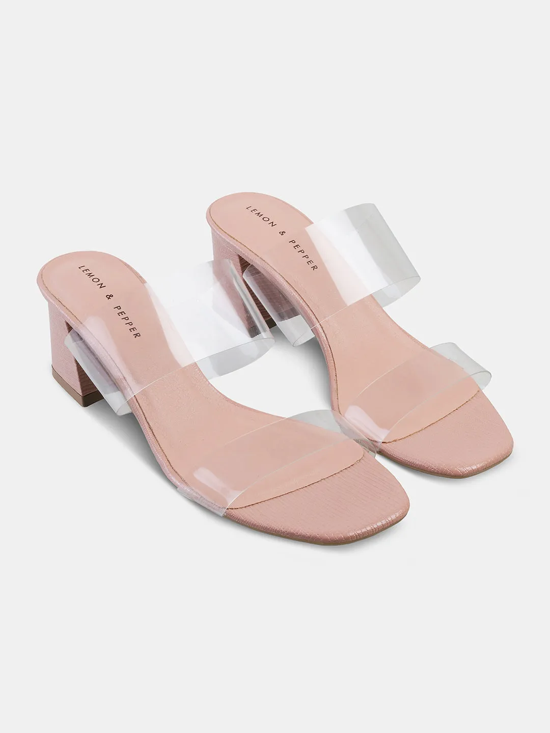 Textured Block Heels