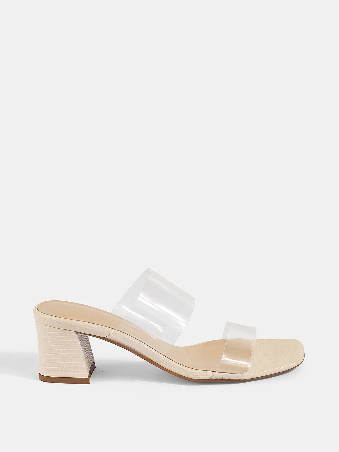 Textured Block Heels
