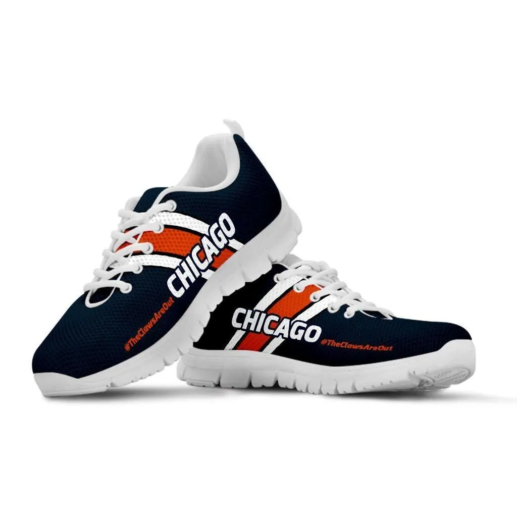 #TheClawsAreOut Chicago Fan Running Shoes