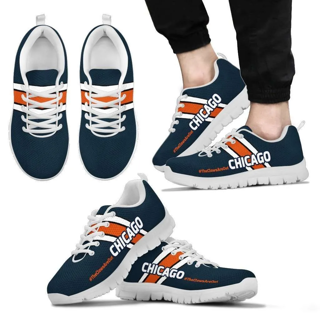 #TheClawsAreOut Chicago Fan Running Shoes