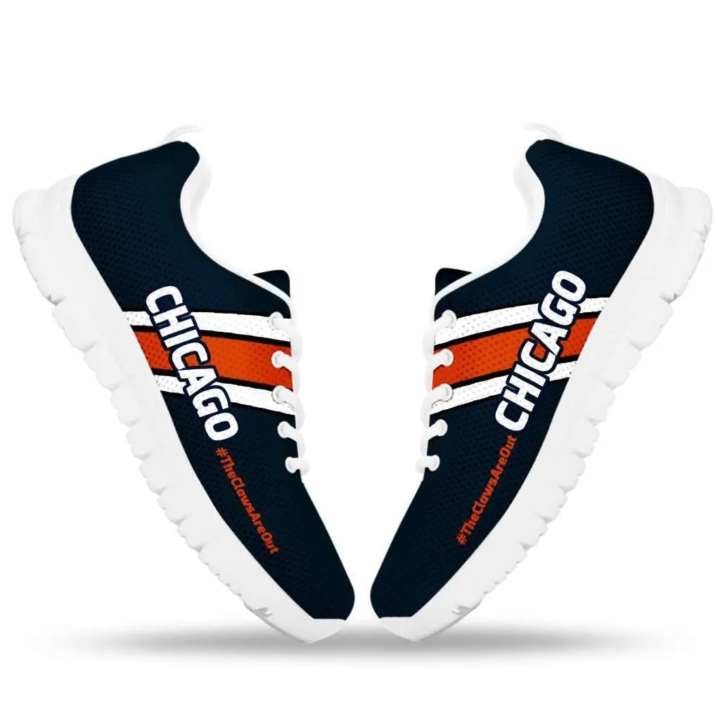 #TheClawsAreOut Chicago Fan Running Shoes