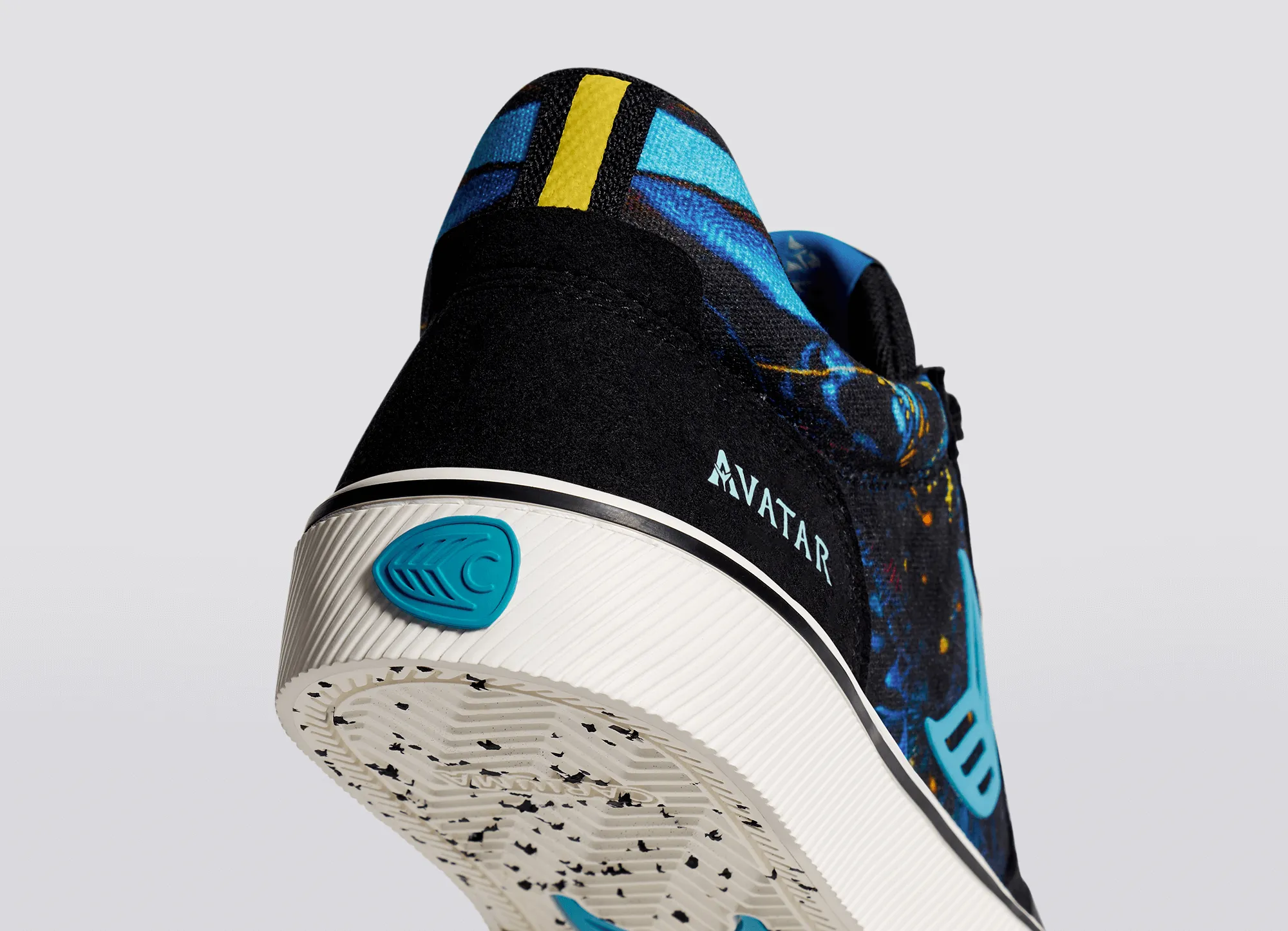 VALLELY PRO AVATAR Black Suede Banshee Canvas Sneaker Women