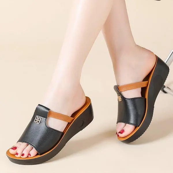 Women's Casual Wedge Slippers 14003059S