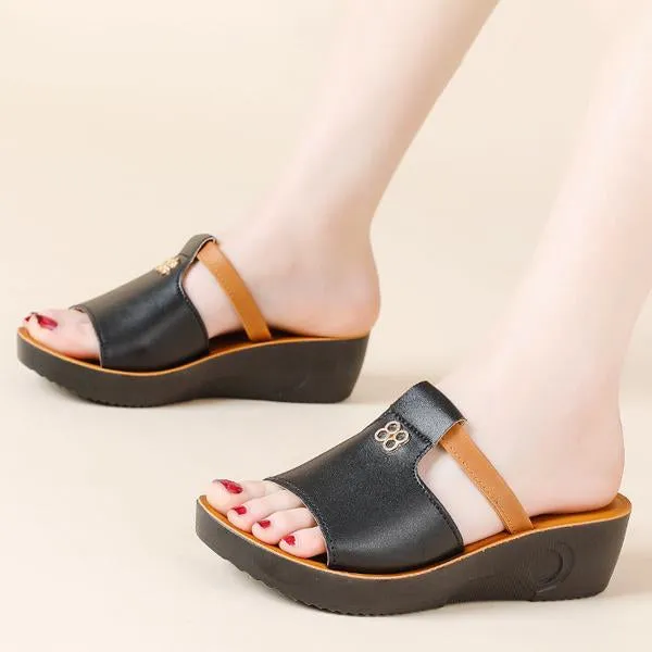 Women's Casual Wedge Slippers 14003059S
